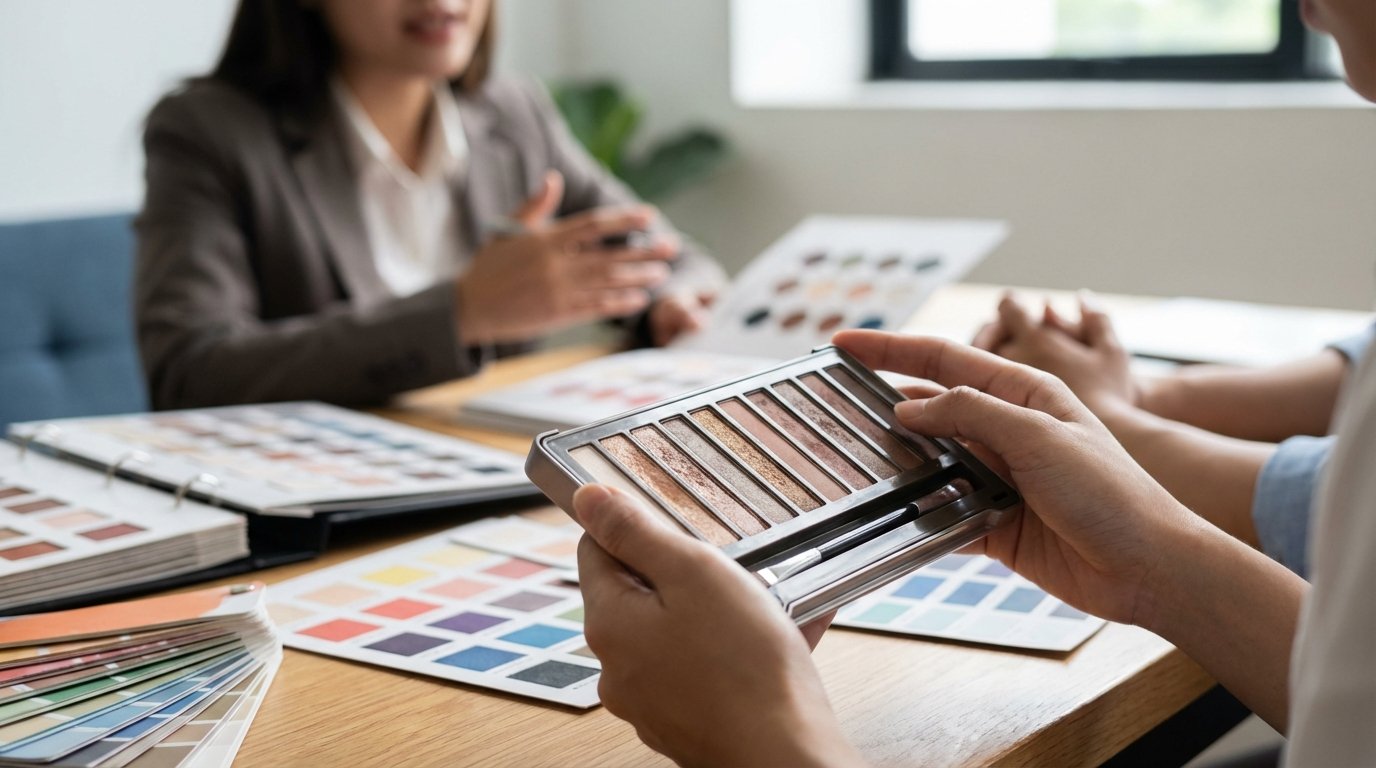 اهمیت انتخاب تامین کننده پالت آرایشی مناسب