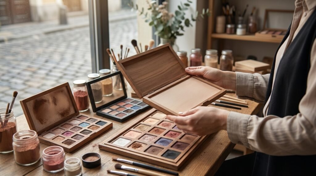 تامین کننده پالت آرایشی: راهنمای کامل برای تولیدکنندگان و برندهای نوپا