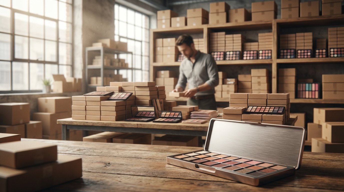 افزایش سودآوری با خرید عمده پالت آرایشی