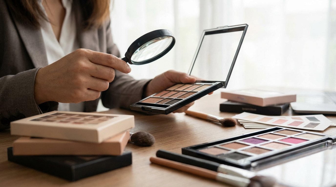 راهنمای انتخاب بهترین تامین‌کننده پالت آرایشی عمده