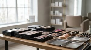 پالت آرایشی عمده: راهنمای کامل برای سالن‌های زیبایی و توزیع‌کنندگان موفق