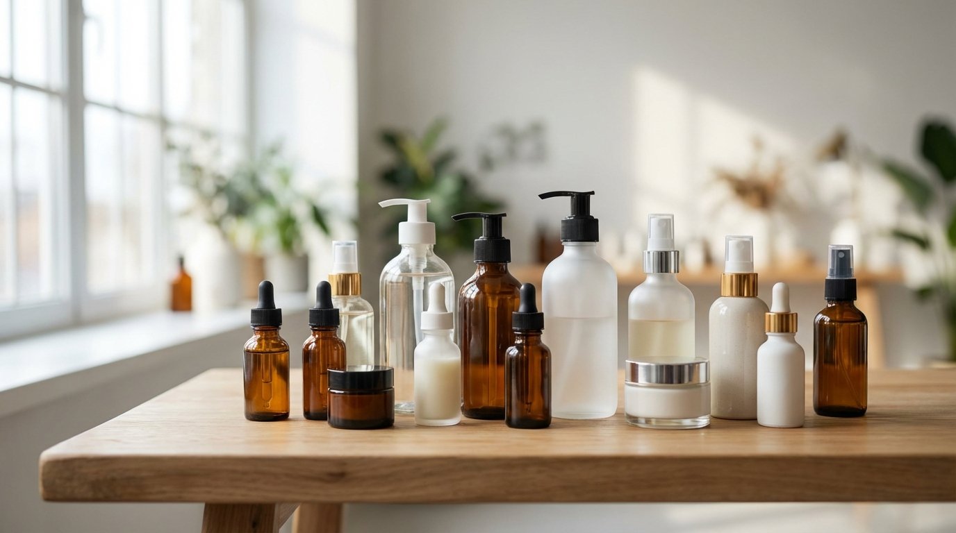 انواع بطری‌های آرایشی پرکاربرد در صنعت