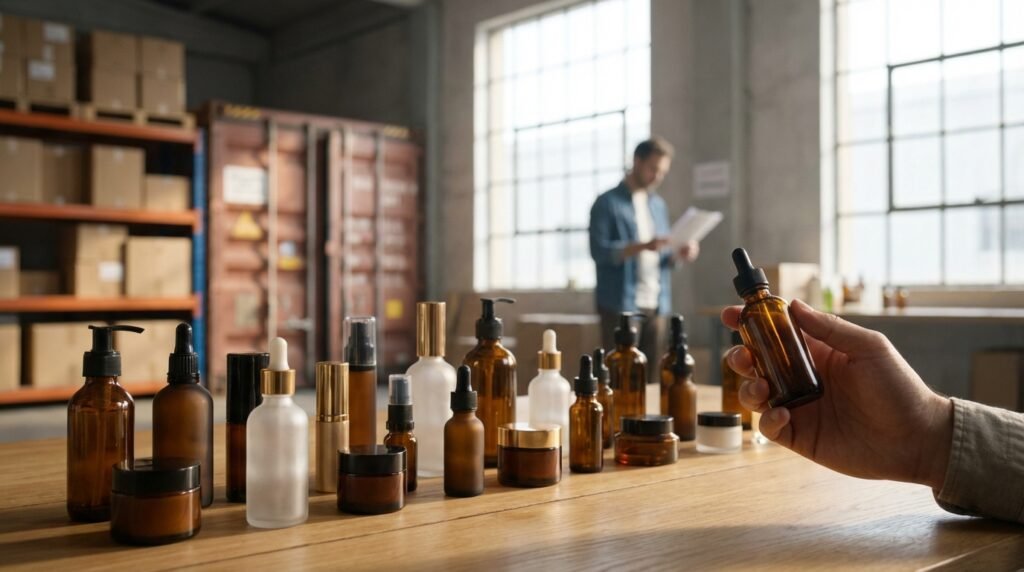 راهنمای جامع خرید بطری آرایشی عمده: انتخاب، تامین و برندینگ