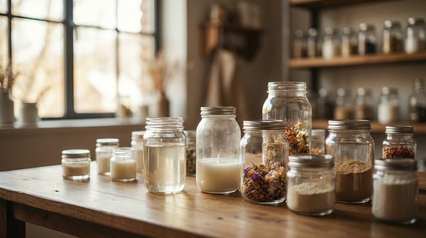 اهمیت جار شیشه‌ای در صنعت آرایشی و بهداشتی