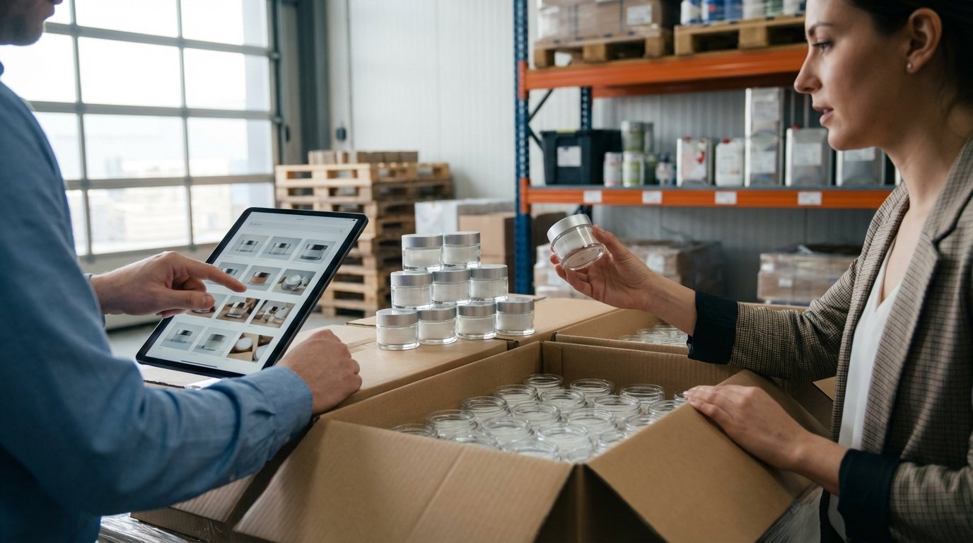 فرآیند خرید و سفارش پوکه کرم به صورت عمده