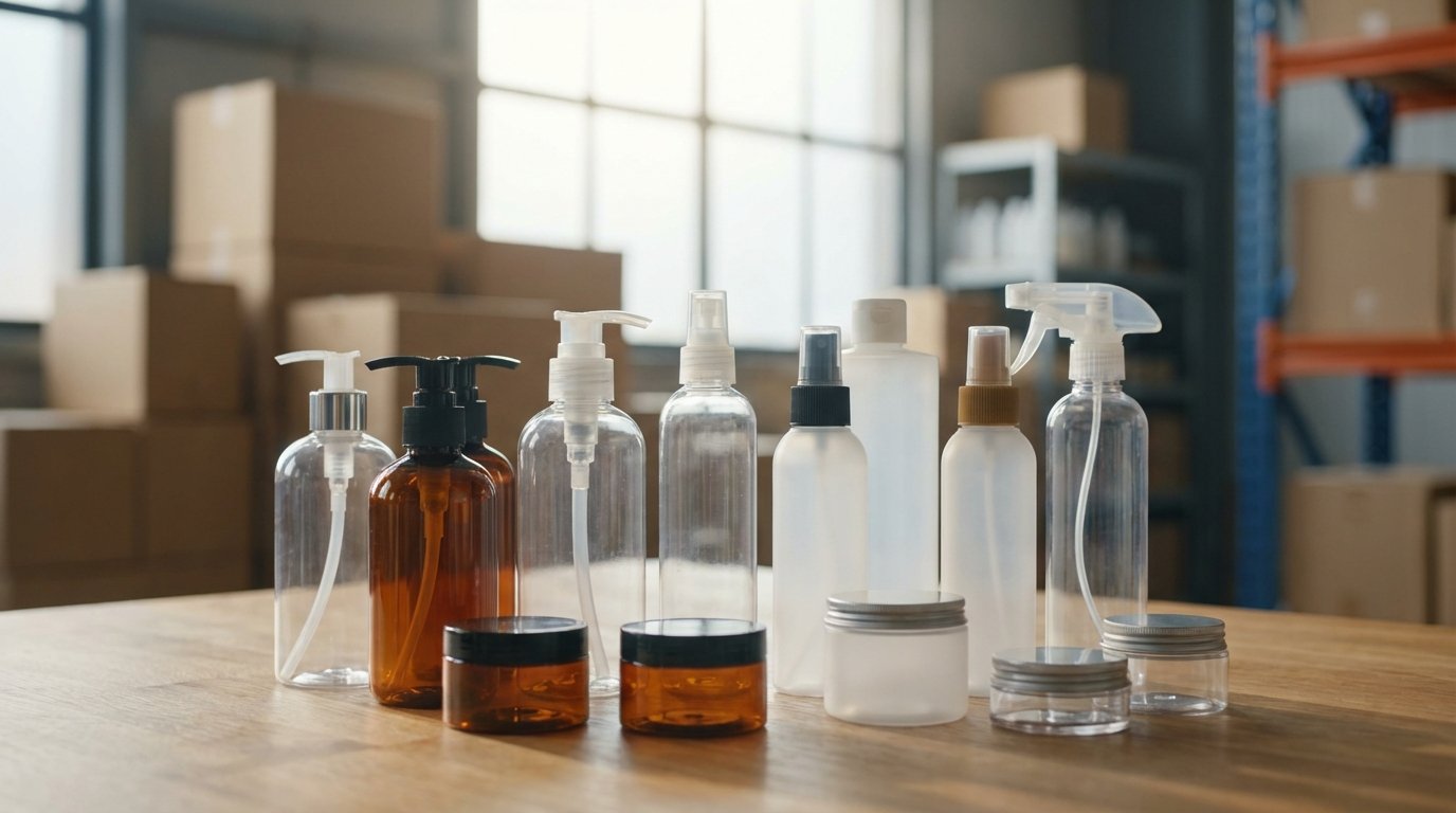 بطری پلاستیکی آرایشی عمده: راهنمای کامل انتخاب و خرید برای تولیدکنندگان
