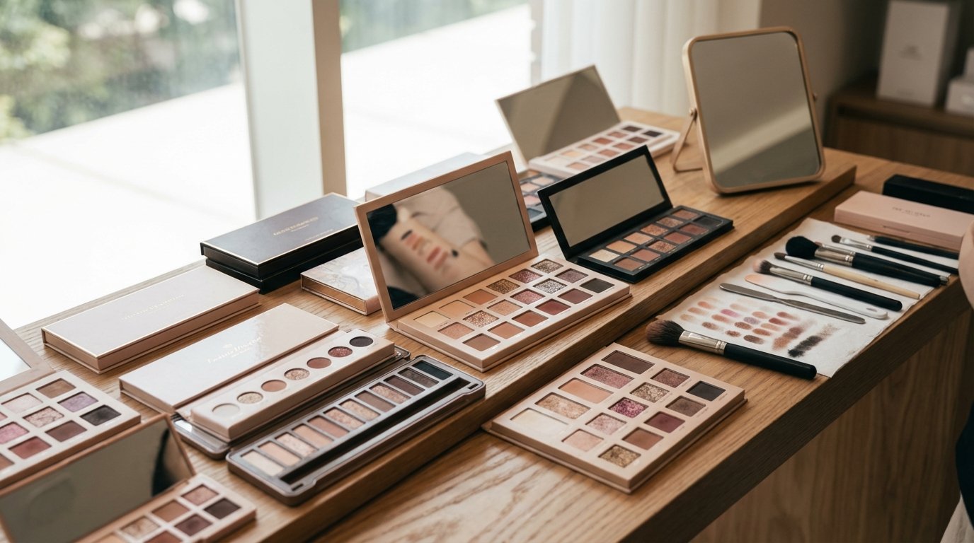 انواع پالت سایه چشم عمده و کاربردهای آن‌ها