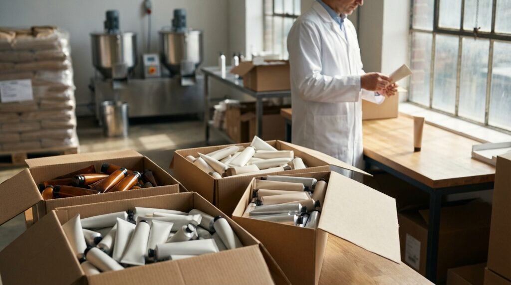 تیوب کرم صورت عمده: راهنمای جامع خرید و انتخاب برای تولیدکنندگان