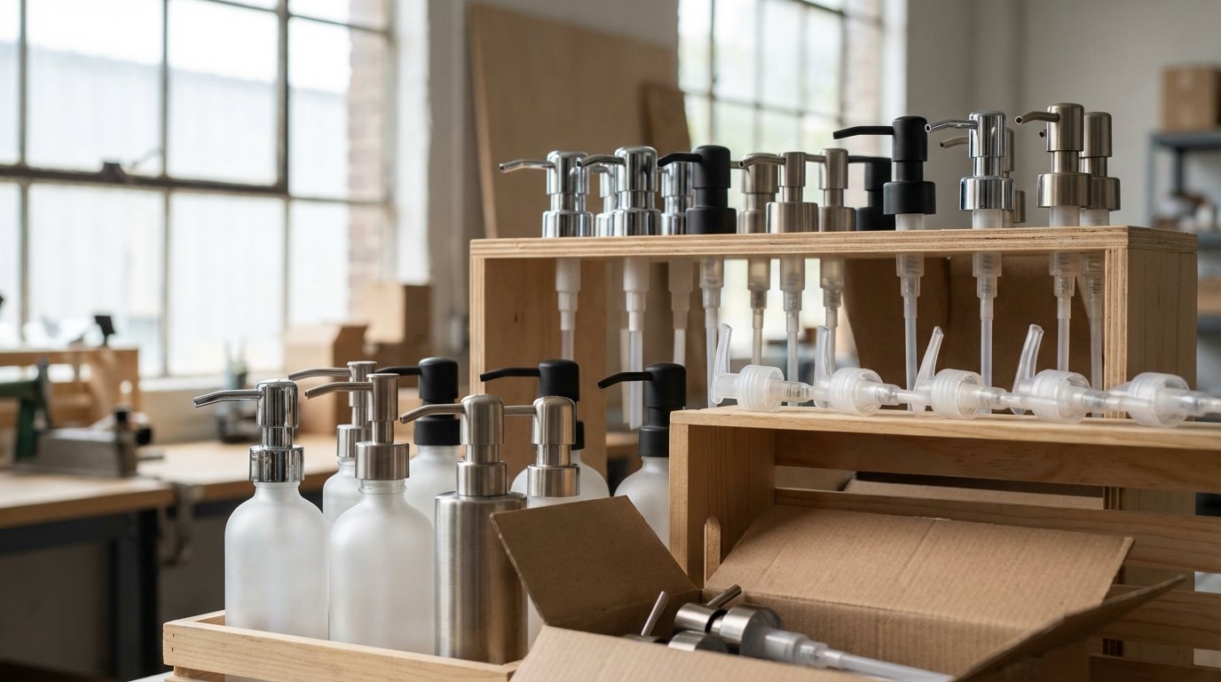 انواع پمپ لوسیون عمده: راهنمای انتخاب صحیح