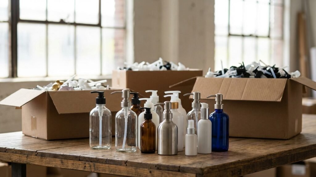 پمپ لوسیون عمده: راهنمای کامل خرید، انواع و مزایای اقتصادی