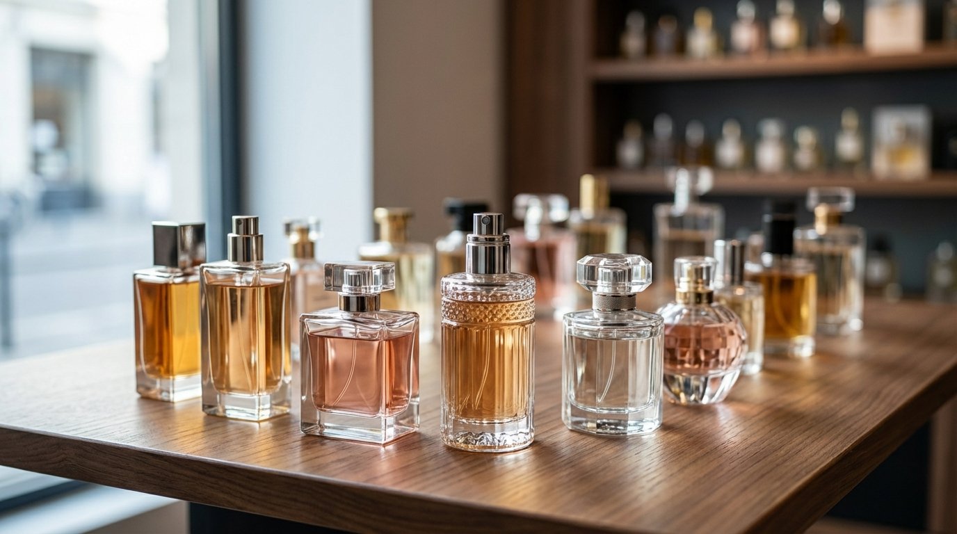 انواع شیشه عطر اورجینال و ویژگی‌های آنها