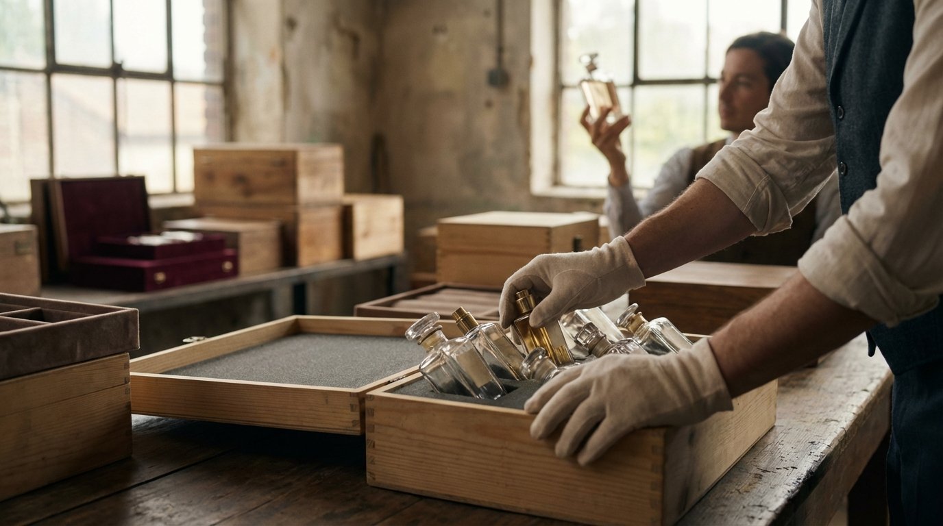 نکات کلیدی در نگهداری و حمل و نقل شیشه‌های عطر