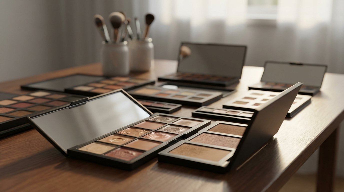 انواع پالت‌های آرایشی حرفه‌ای