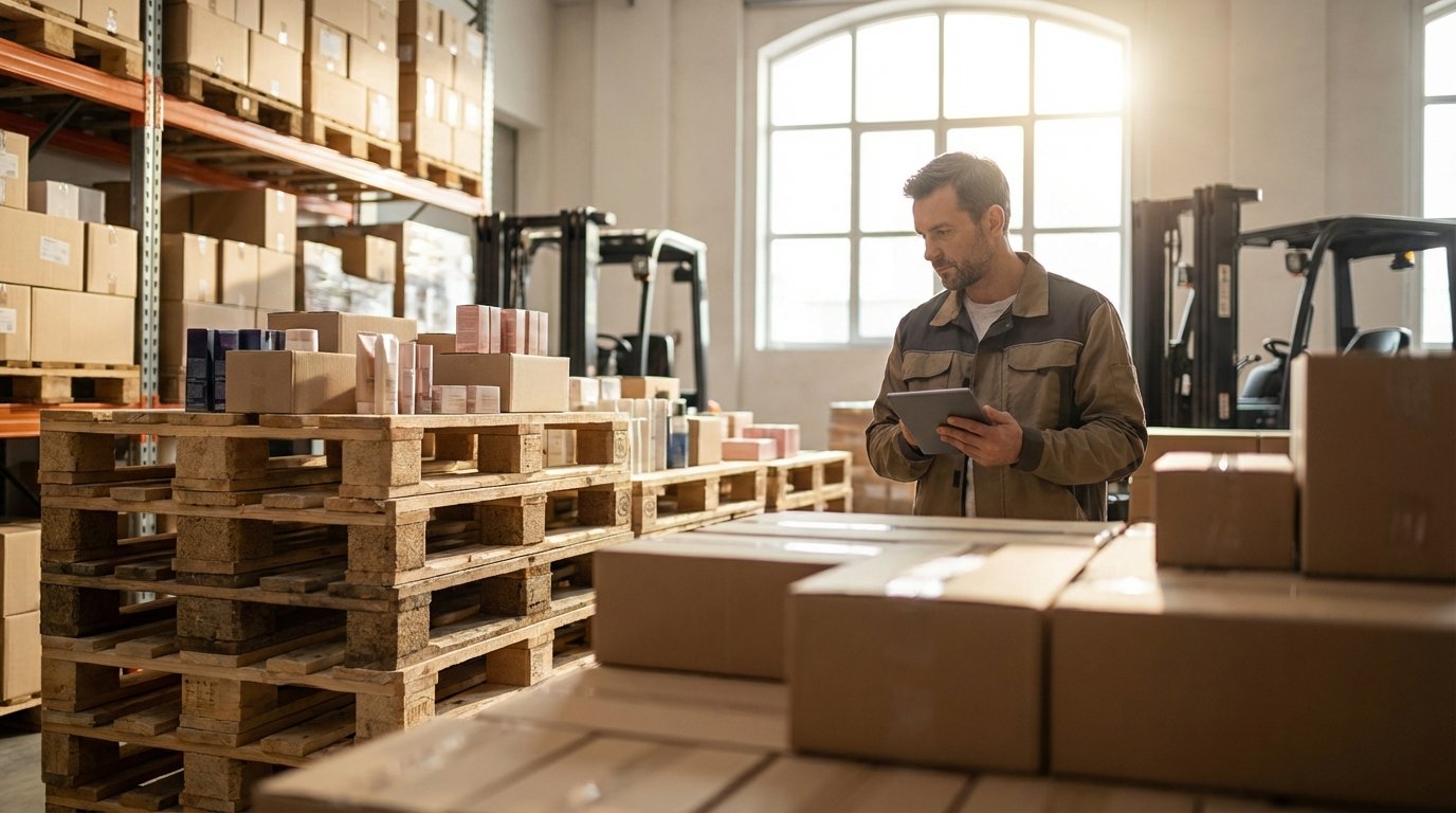 مدیریت موجودی و انبارداری پالت‌ها