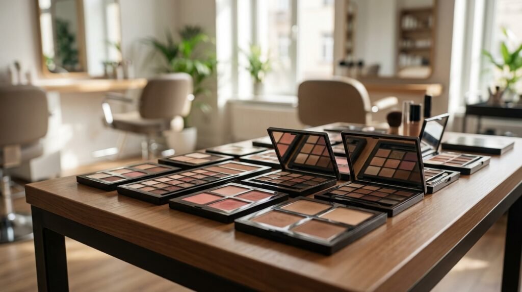 پالت آرایشی حرفه‌ای عمده: راهنمای کامل برای سالن‌های زیبایی و توزیع‌کنندگان