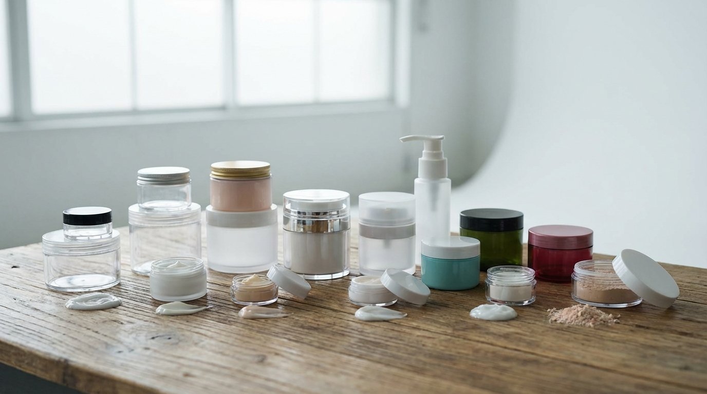 انواع رایج جار پلاستیکی آرایشی و ویژگی‌هایشان