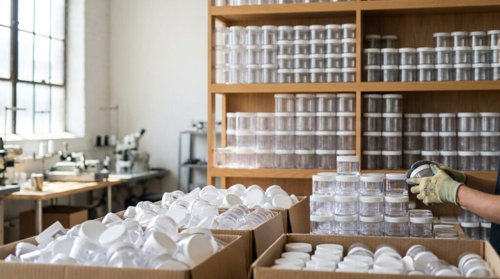 جار پلاستیکی آرایشی عمده: راهنمای جامع برای تولیدکنندگان و عمده‌فروشان