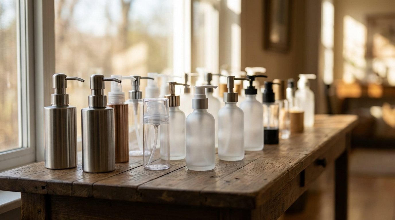 انواع پمپ اسپری لوسیون عمده موجود در بازار