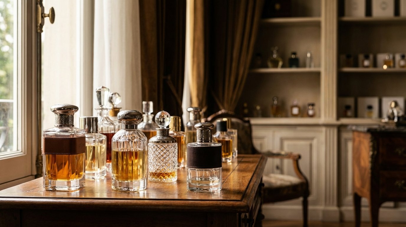 انواع شیشه عطر لوکس قابل تامین در مشهد