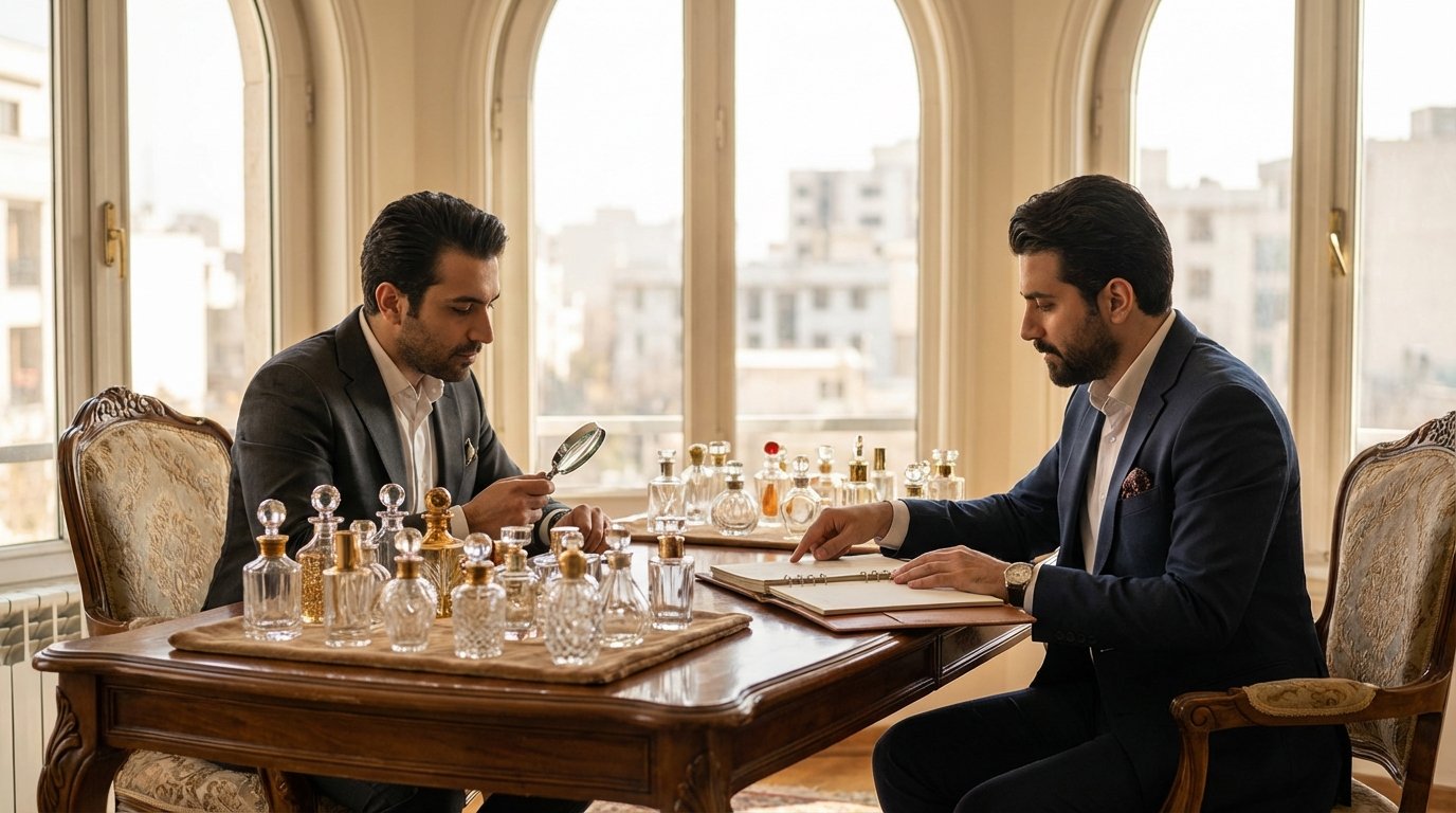 فرآیند خرید عمده شیشه عطر لوکس از مشهد