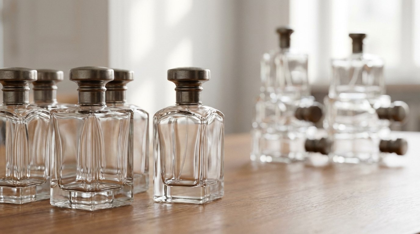 شیشه عطر لوکس عمده مشهد: راهنمای جامع خرید و تامین بطری‌های خاص