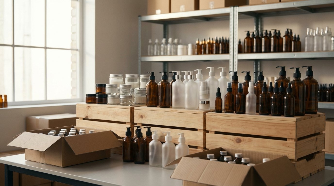 بطری آرایشی ارزان عمده: راهنمای جامع خرید برای برندهای نوپا و عمدهفروشان 1 چرا خرید بطری آرایشی عمده و ارزان اهمیت دارد؟