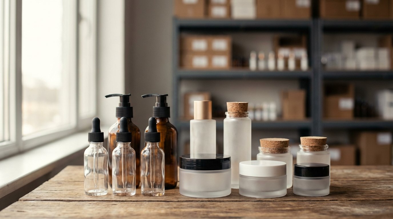 بطری آرایشی ارزان عمده: راهنمای جامع خرید برای برندهای نوپا و عمدهفروشان 2 انواع بطریهای آرایشی پرکاربرد در بازار عمده