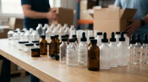 بطری آرایشی ارزان عمده: راهنمای جامع خرید برای برندهای نوپا و عمده‌فروشان