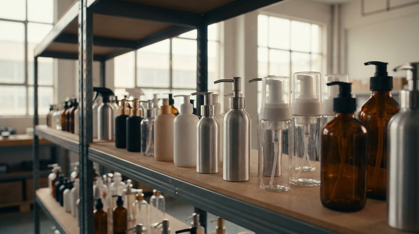 انواع درب پمپ آرایشی موجود در بازار عمده