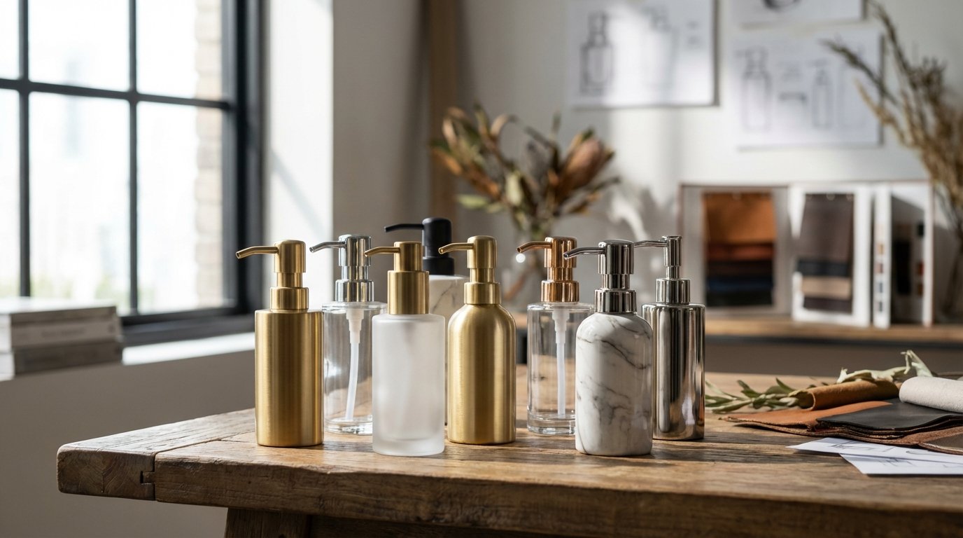 راز درخشش محصولات: راهنمای جامع خرید پمپ آرایشی لوکس عمده 6 ترندهای جدید در طراحی پمپهای لوکس آرایشی