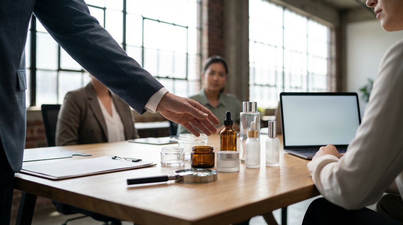 خرید پوکه شیشهای آرایشی عمده: راهنمای جامع برای تولیدکنندگان و عمدهفروشان 5 فرآیند خرید و ملاحظات عمده