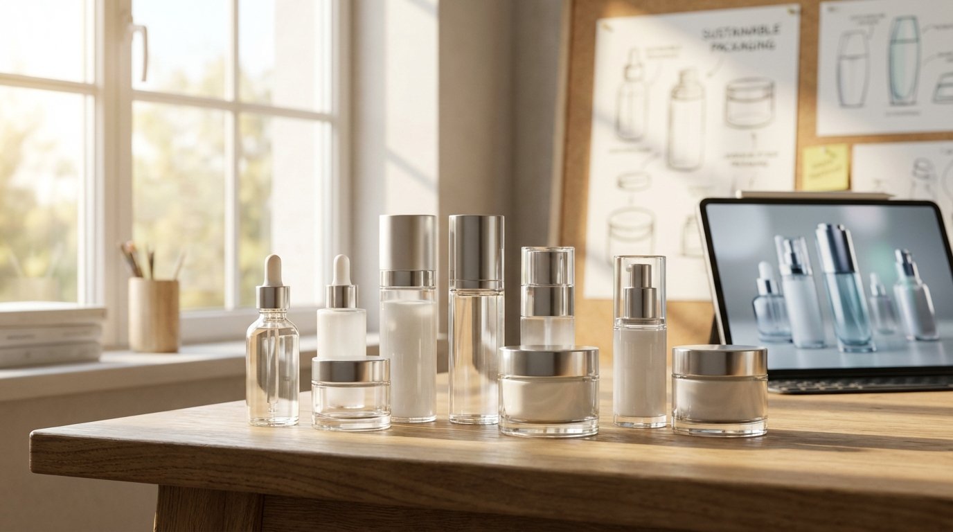 خرید پوکه شیشهای آرایشی عمده: راهنمای جامع برای تولیدکنندگان و عمدهفروشان 6 چشمانداز و ترندهای آینده