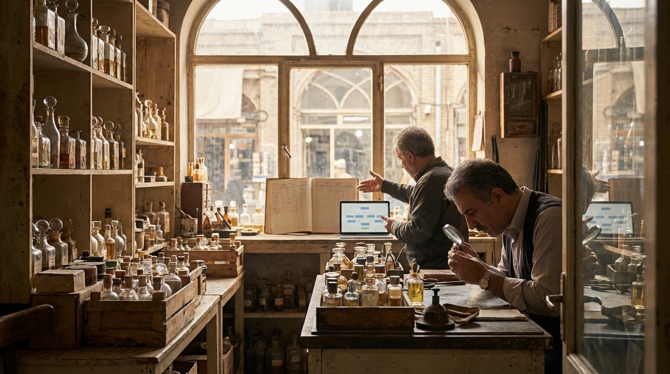 راهنمای جامع خرید بطری عطر عمده در تهران: از انتخاب تا تامین 7 چالشها و راهکارهای تامین بطری عطر عمده