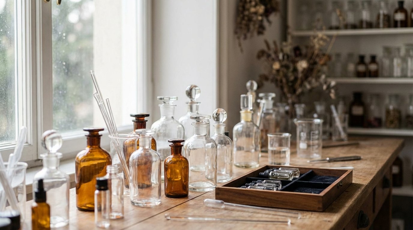 مقدمه‌ای بر اهمیت بطری‌های عطر شیشه‌ای عمده