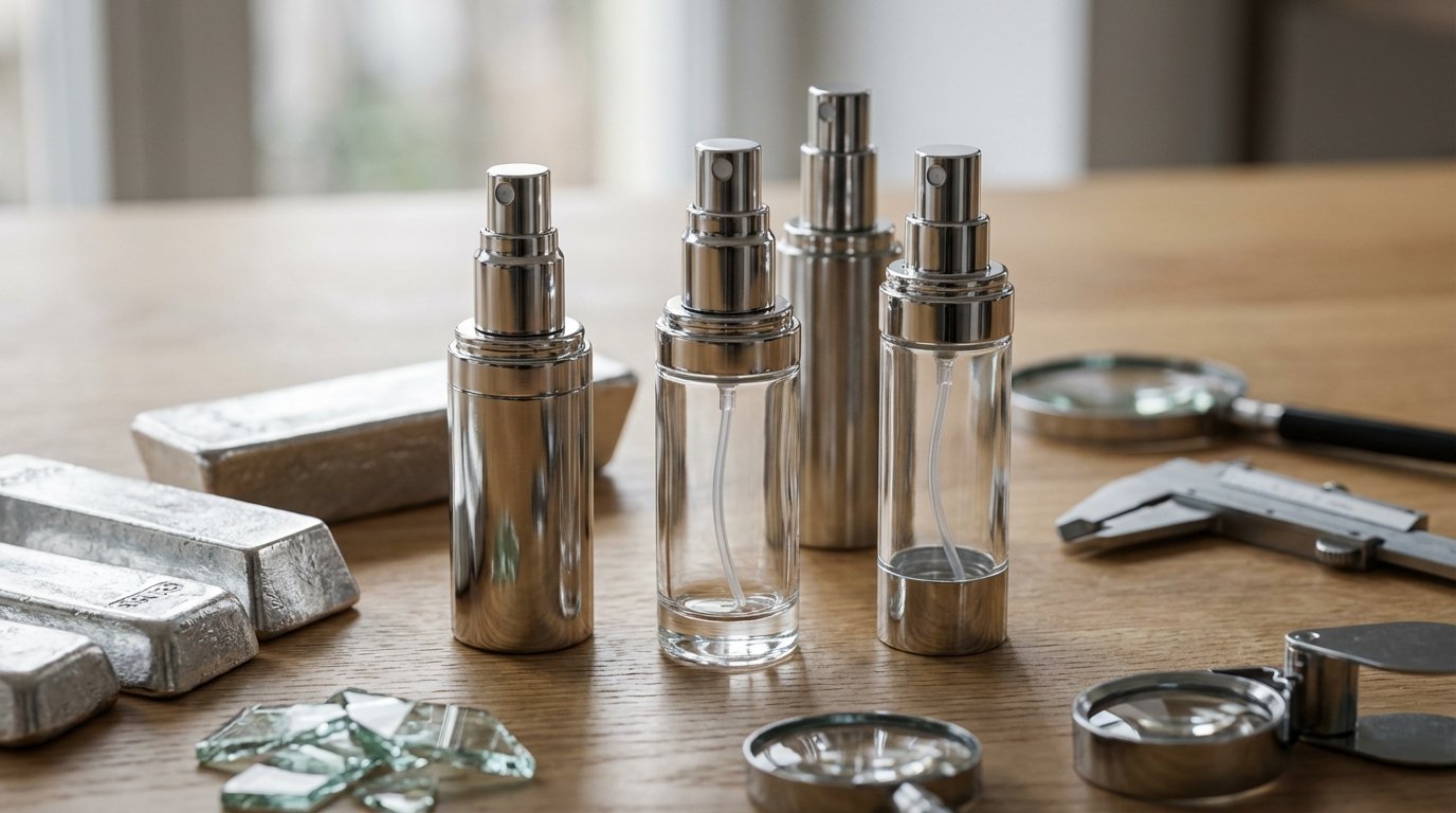 پمپ اسپری لوکس عمده: جلوهای خاص برای محصولات آرایشی و عطر شما 3 اهمیت متریال و استانداردهای کیفیت در پمپهای لوکس