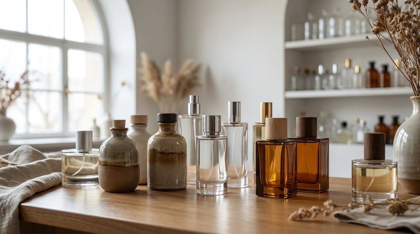 ترندهای روز در طراحی و تولید شیشه عطر