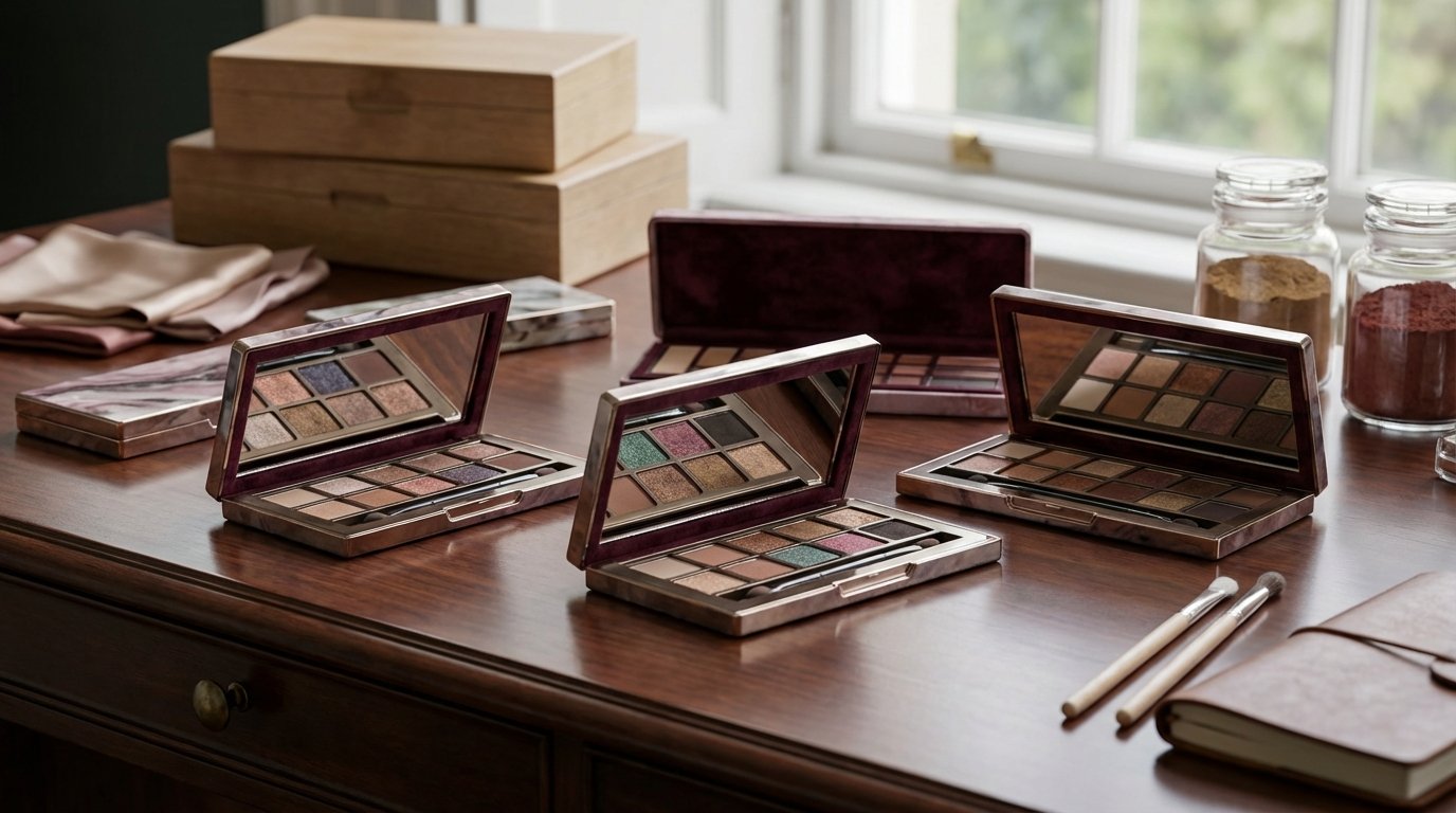 خرید پالت سایه چشم لوکس عمده: ارتقای کیفیت و سودآوری برای سالنهای زیبایی و برندهای نوپا 4 چگونه پالتهای لوکس به برندسازی کمک میکنند؟