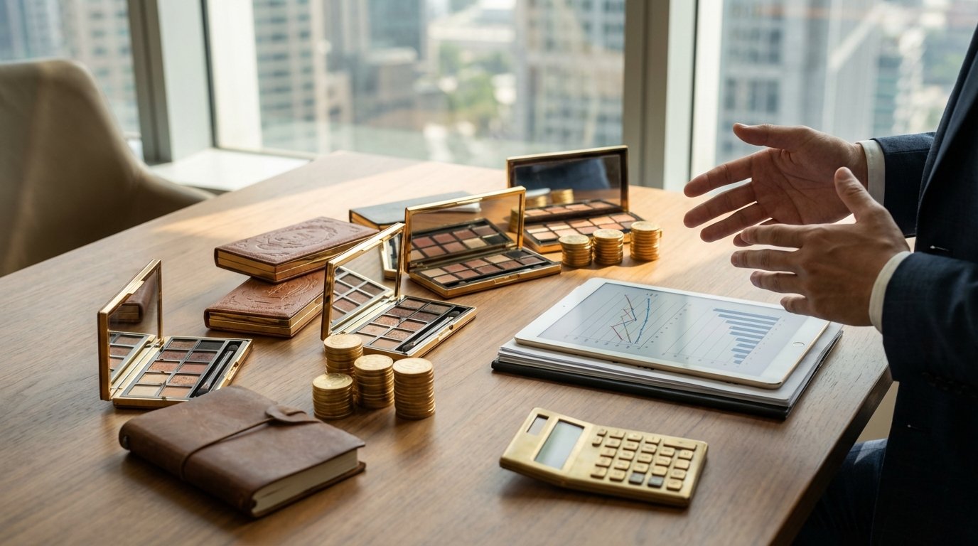 خرید پالت سایه چشم لوکس عمده: ارتقای کیفیت و سودآوری برای سالنهای زیبایی و برندهای نوپا 6 استراتژی قیمتگذاری و سودآوری