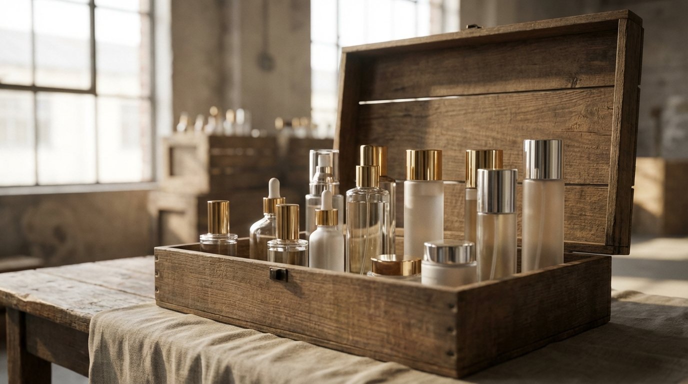 بطری آرایشی لوکس عمده: راهنمای کامل خرید و تاثیر آن بر برندسازی 3 مزایای خرید عمده بطری آرایشی لوکس