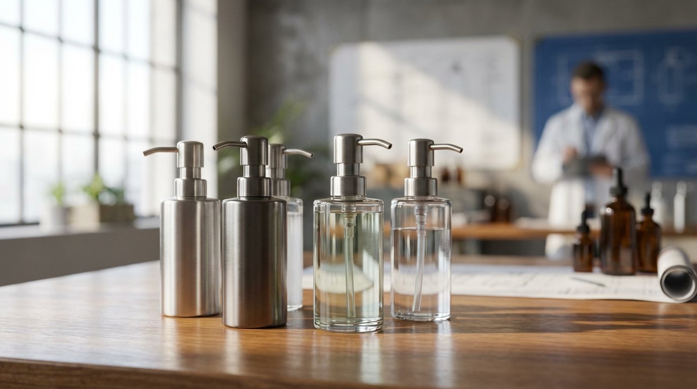 راهنمای جامع خرید درب پمپ لوسیون عمده: انتخاب هوشمندانه برای تولیدکنندگان 1 اهمیت درب پمپ لوسیون در صنعت