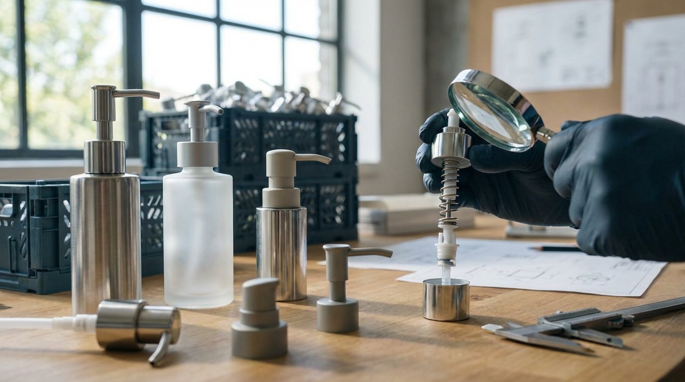 راهنمای جامع خرید درب پمپ لوسیون عمده: انتخاب هوشمندانه برای تولیدکنندگان 3 عوامل موثر بر کیفیت و کارایی