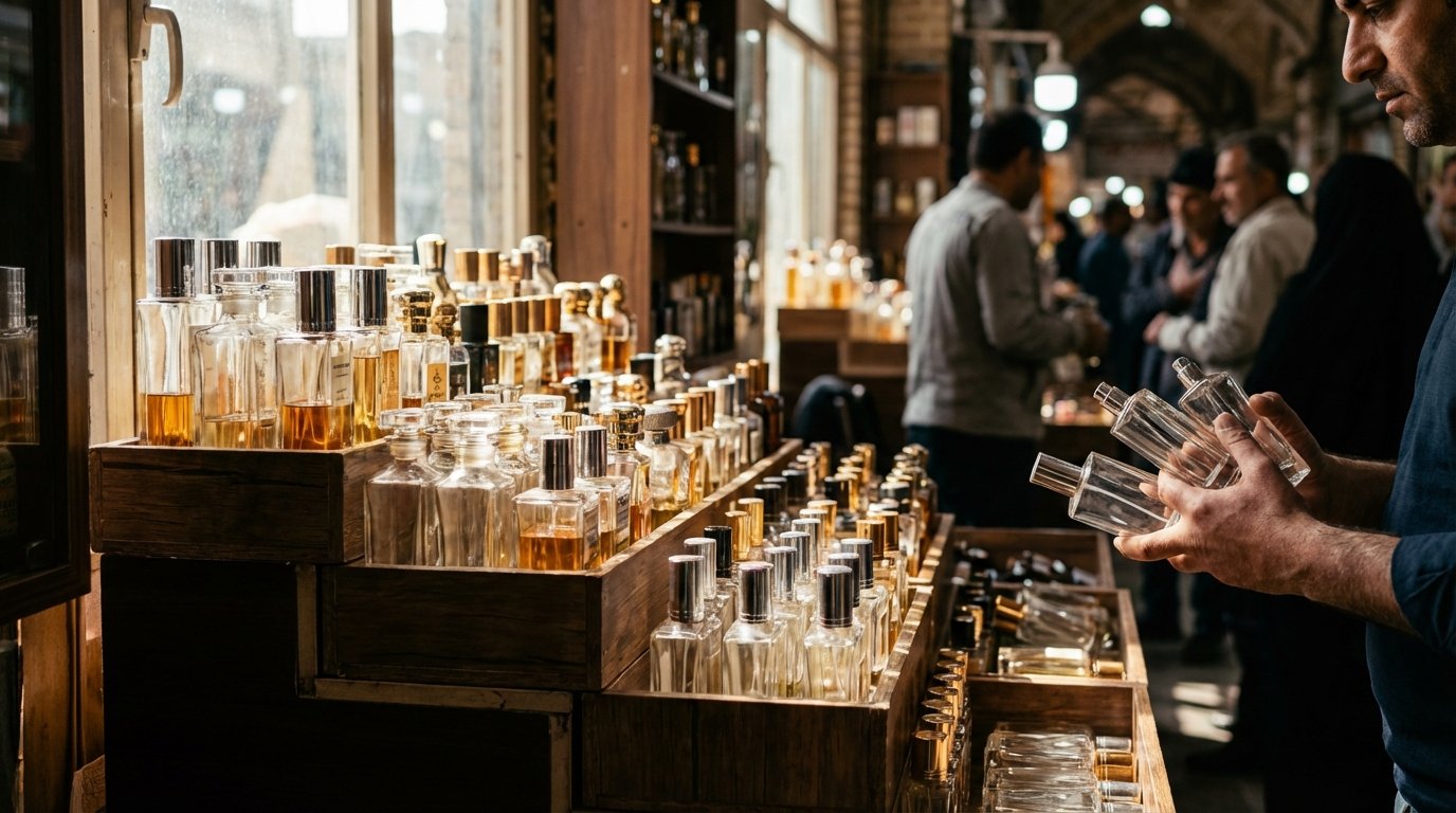 چرا خرید عمده شیشه عطر ارزان در تهران؟