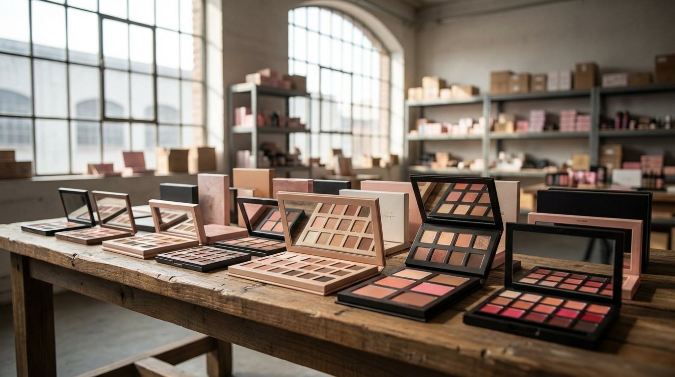 پالت آرایشی عمده باکیفیت: راهنمای انتخاب و خرید هوشمندانه برای حرفهایها 2 انواع پالتهای آرایشی پرطرفدار در بازار عمده
