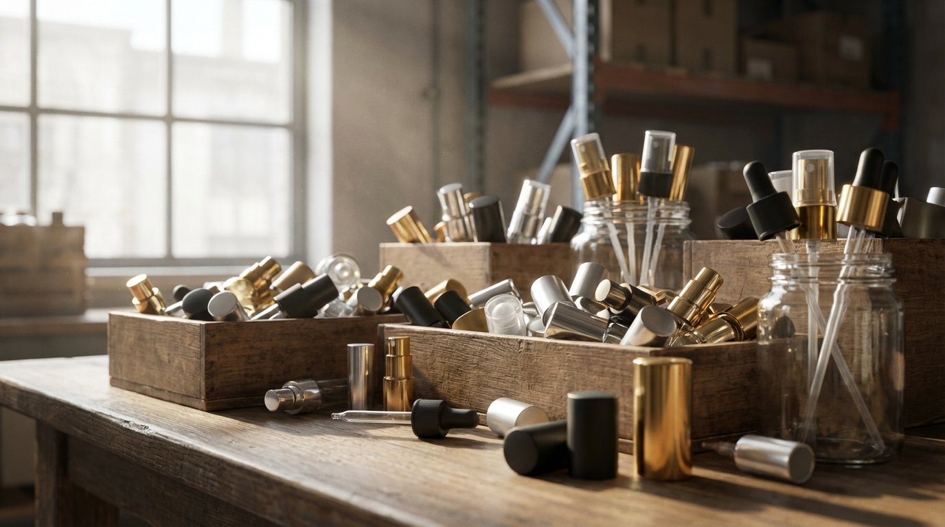 انواع درب پمپ عطر عمده و ویژگی‌های آن‌ها