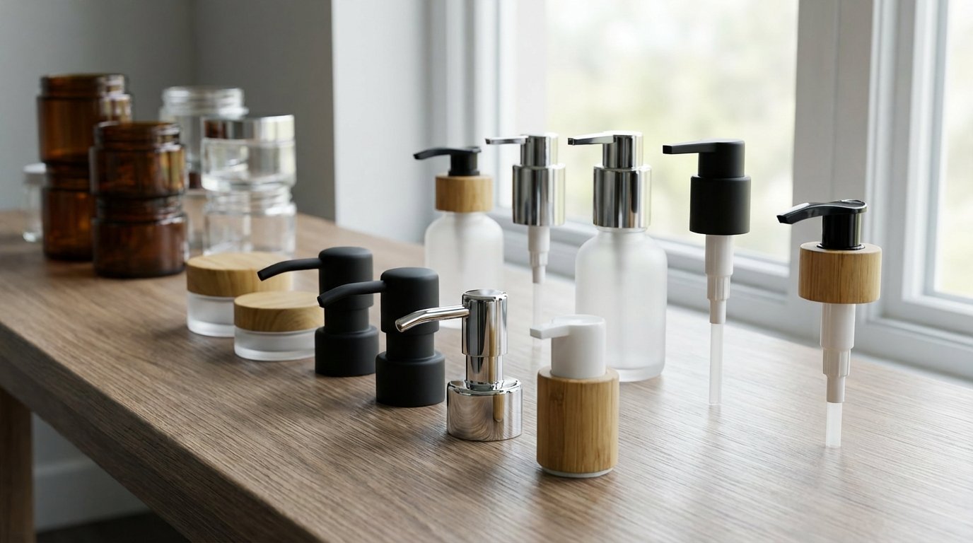 انواع پمپ‌های لوسیون و کاربردهای آن‌ها