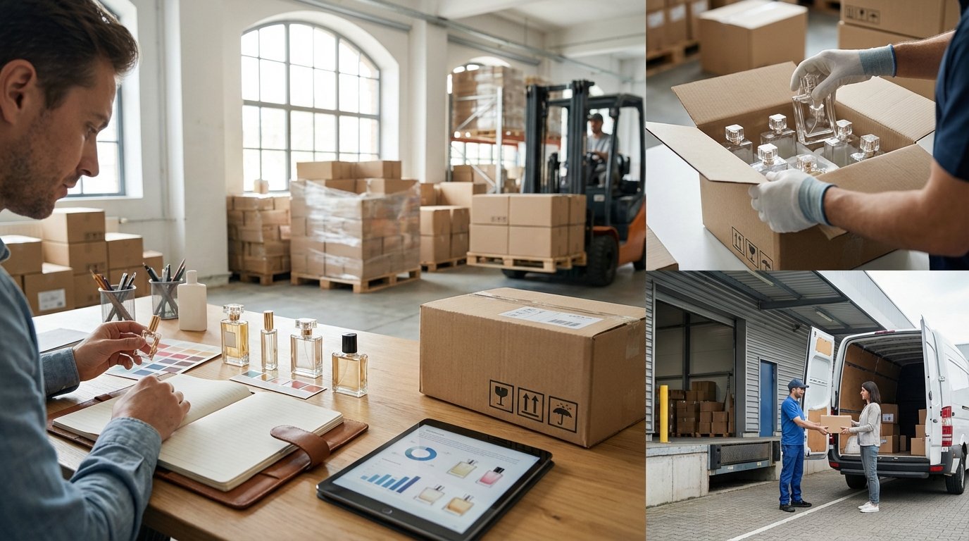 فرآیند خرید عمده بطری عطر: از استعلام تا تحویل