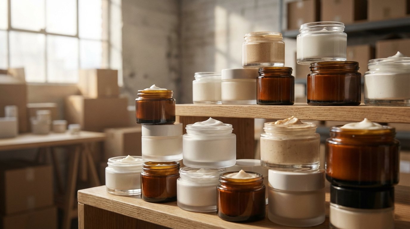 انواع جار کرم عمده: شناخت گزینه‌های موجود در بازار