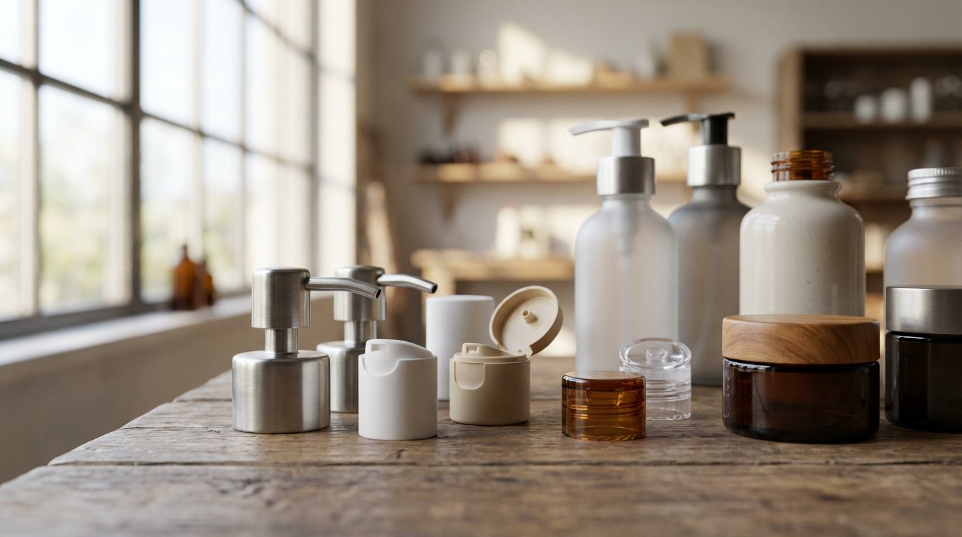 راهنمای جامع خرید درب بطری لوسیون عمده: انتخاب هوشمندانه برای تولیدکنندگان 2 انواع رایج درب بطری لوسیون