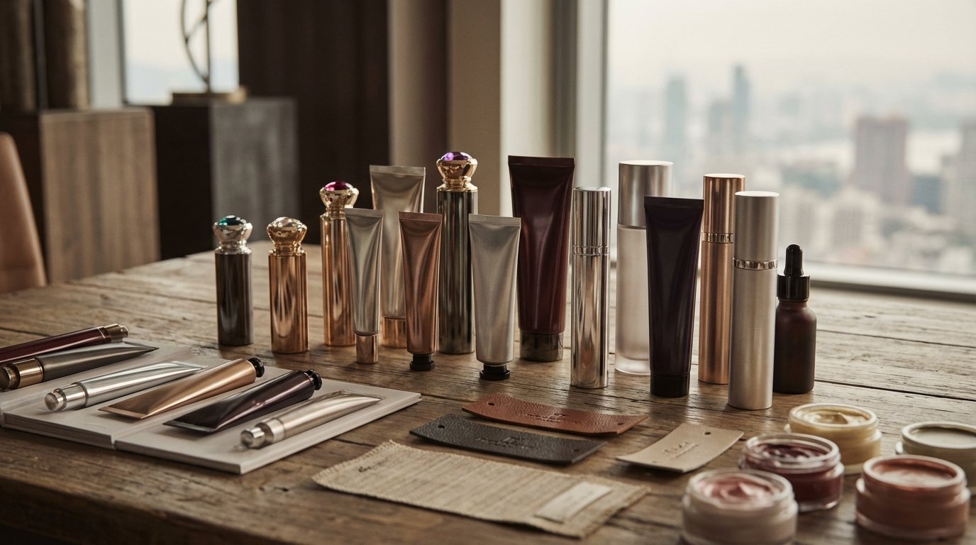 گزینه‌های سفارشی‌سازی برای تیوب‌های لوکس آرایشی