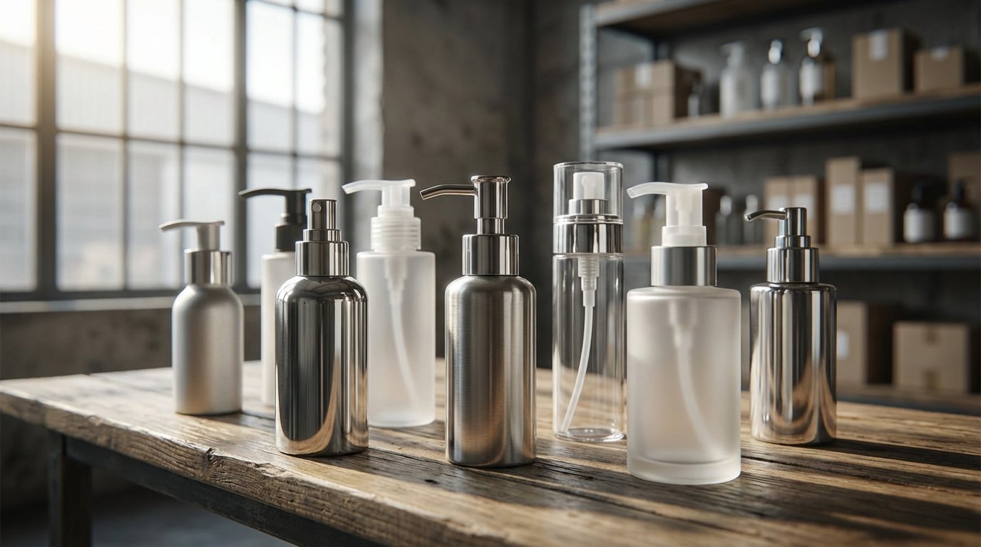 پمپ اسپری لوسیون عمده: راهنمای جامع انتخاب و خرید برای تولیدکنندگان 2 انواع پمپ اسپری لوسیون عمده